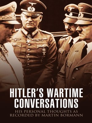 cover image of Hitler's Wartime Conversations